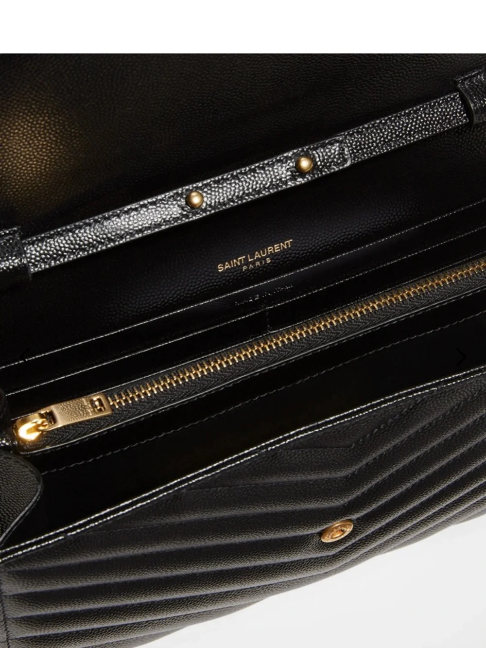 YSL Monogram Large Wallet on Chain - Picture 2 of 7